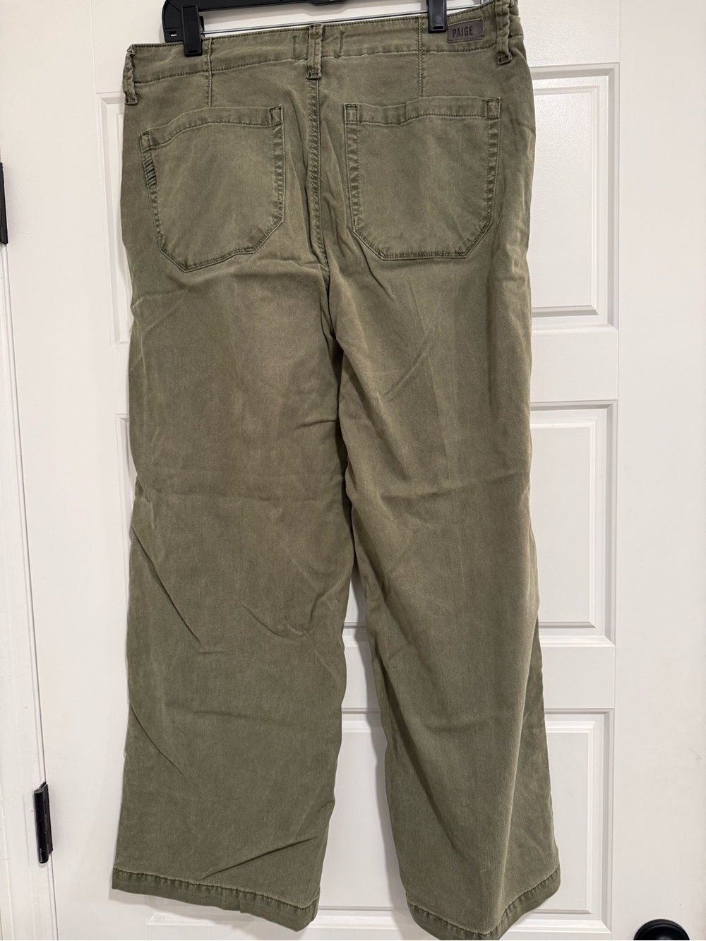 Paige Carly High Rise Wide Leg Weekender Trouser Size 30 - Picture 2 of 5
